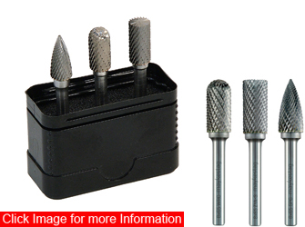 3pc Carbide Burr Set