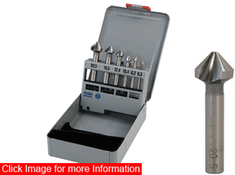 6pc HSS Countersink Set