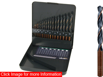 19pc HSS Sprint Master Drill Set