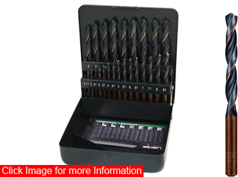 25pc HSS Sprint Master Drill Set