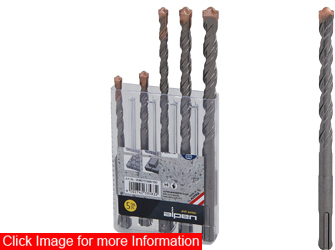 5pc SDS Plus Drill set