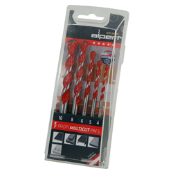 5pc Profi Multicut Drill Set