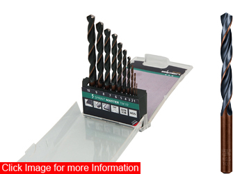 10pc HSS Sprint Master Drill Set