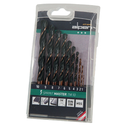 10pc HSS Sprint Master Drill Set