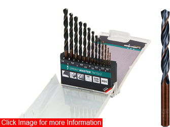 13pc HSS Sprint Master Drill Set