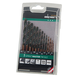 13pc HSS Sprint Master Drill Set