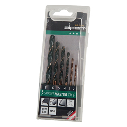 6pc HSS Sprint Master Drill Set