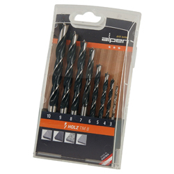 8pc Wood Dowel Drill Set