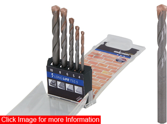 5pc Masonry Drill set