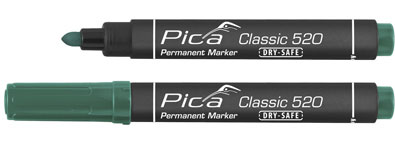 Pica Permanent Marker <br> Green <br> with Bullet 