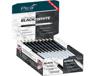 Pica For All Pencil / Black / White 23cm - 50
