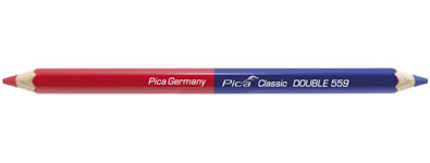 Pica Double Pencil / Red / Blue 18cm - 50