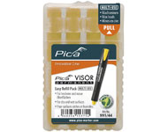 Pica Visor permanent Refill / Yellow
